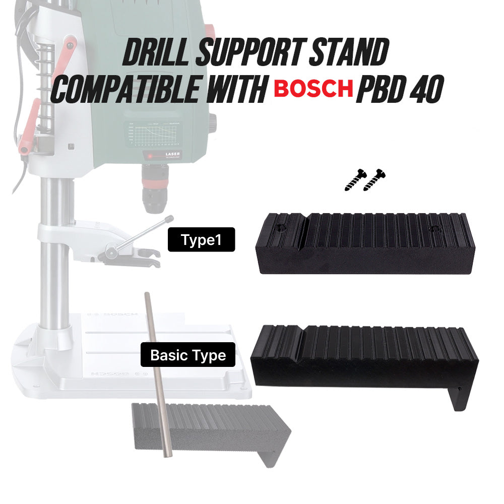 Drill Support Stand Compatible with Bosch PBD 40