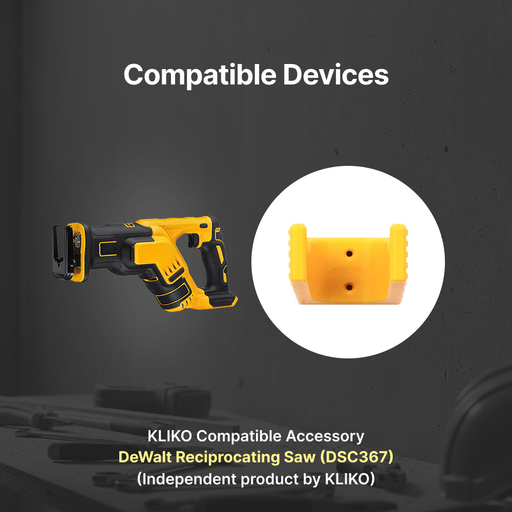Dewalt DSC367 Reciprocating Saw Wall Mount Hanger