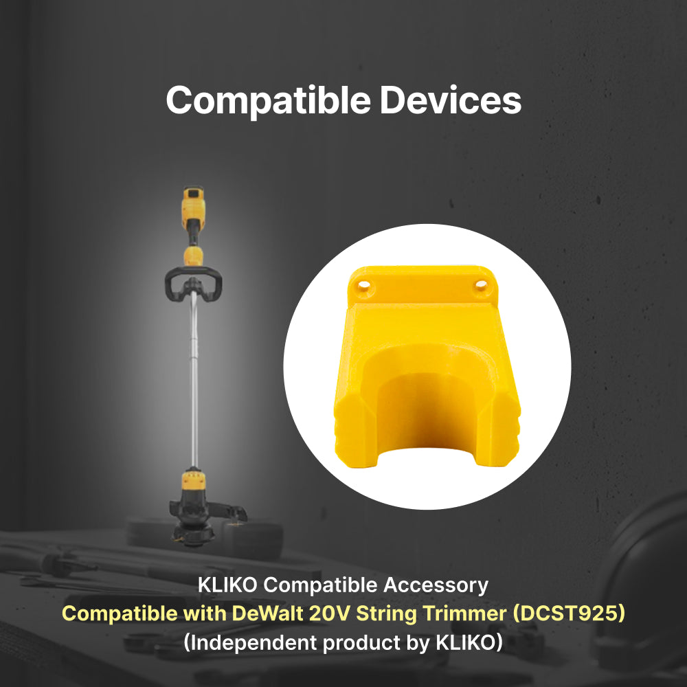 DeWalt 20V String Trimmer Wall Mount Holder