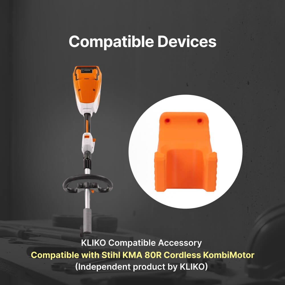 Black Adjustable Mount for Stihl KMA 80R