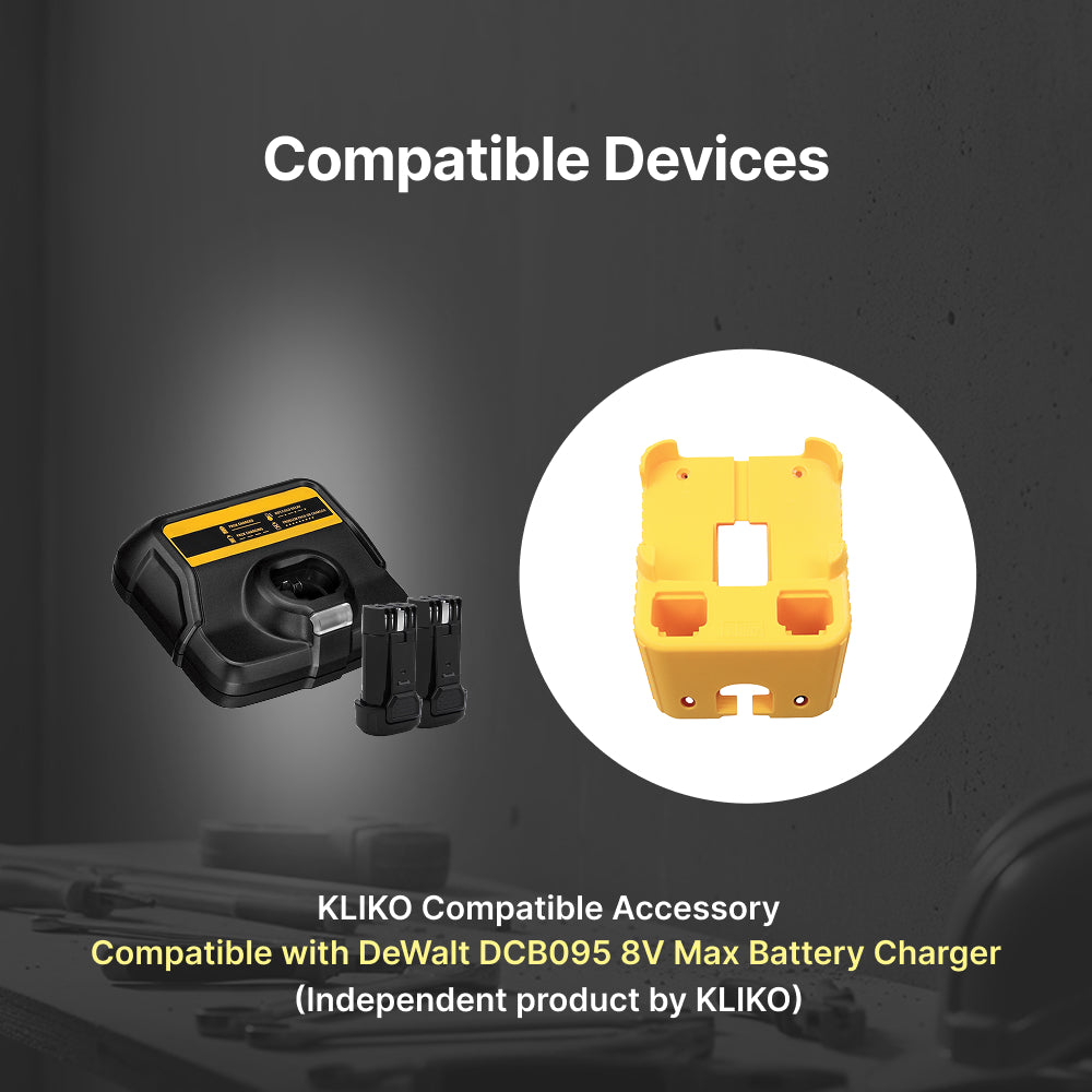 DCB095 8V Battery Charger Wall Mount