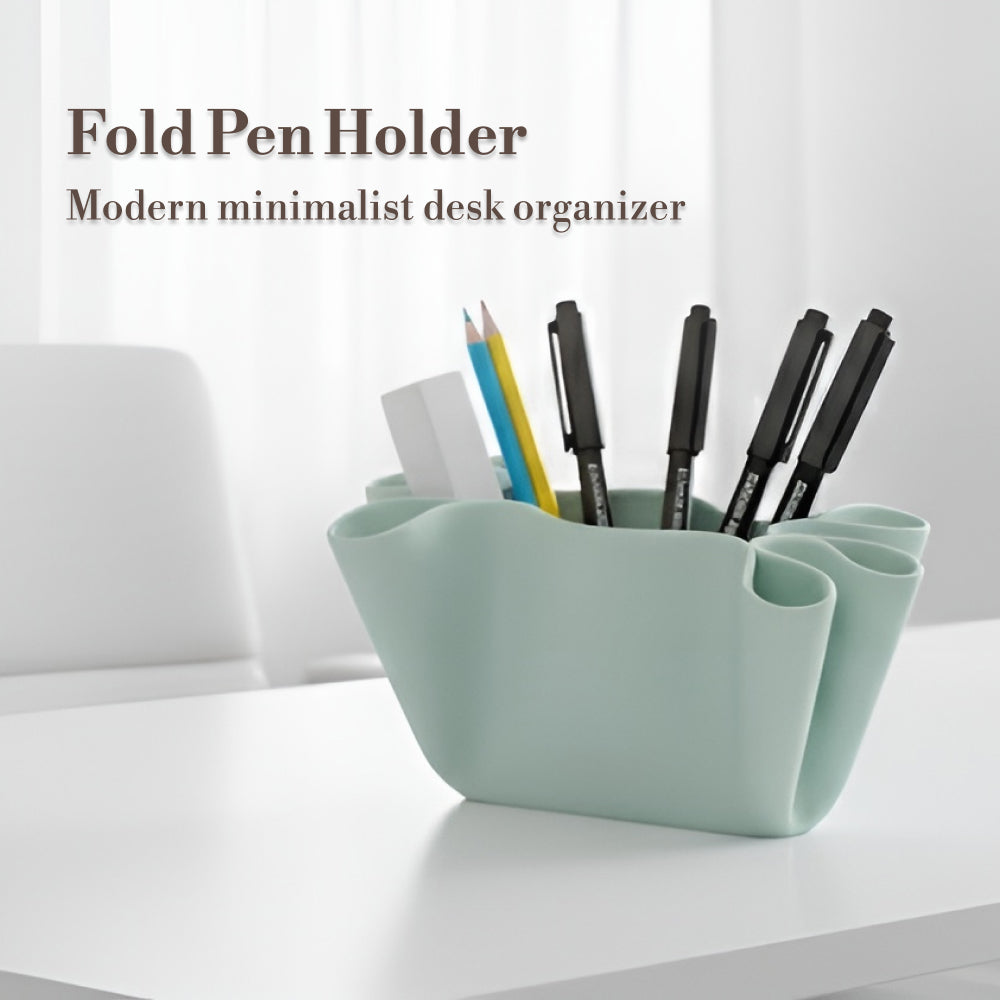 Fold Pen Holder_Modern minimalist desk organizer