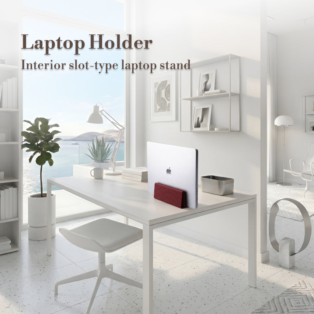 Modern Laptop Holder Stand – Desk Organizer Object