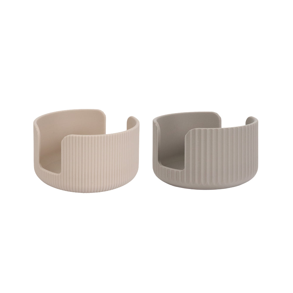Modern Ribbed Sponge Holder – Minimal Kitchen Sink Organizer