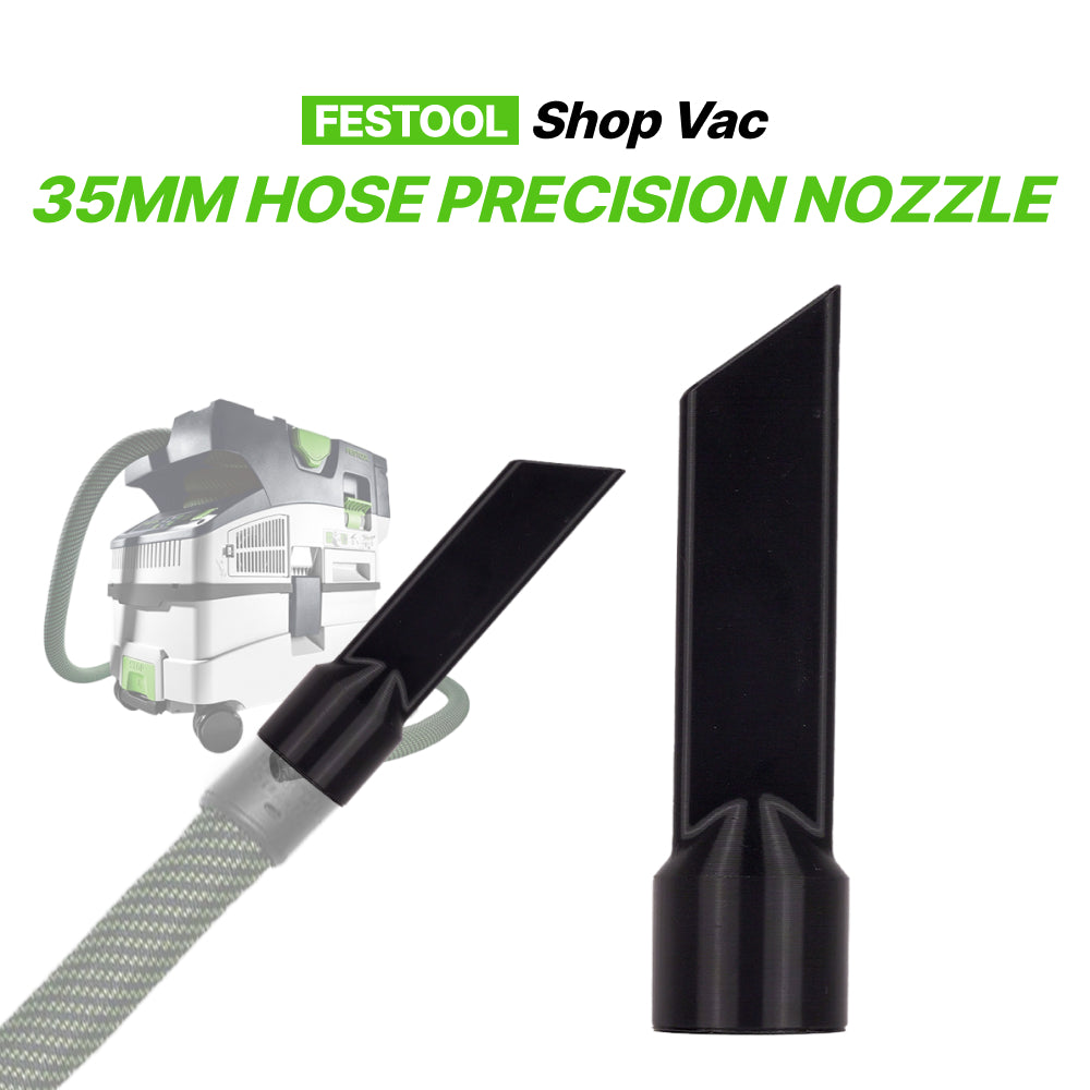 Buse pour aspirateur d'atelier Festool - Buse pour aspirateur d'atelier de précision pour Festool, se fixe solidement pour une performance d'extraction de poussière optimale