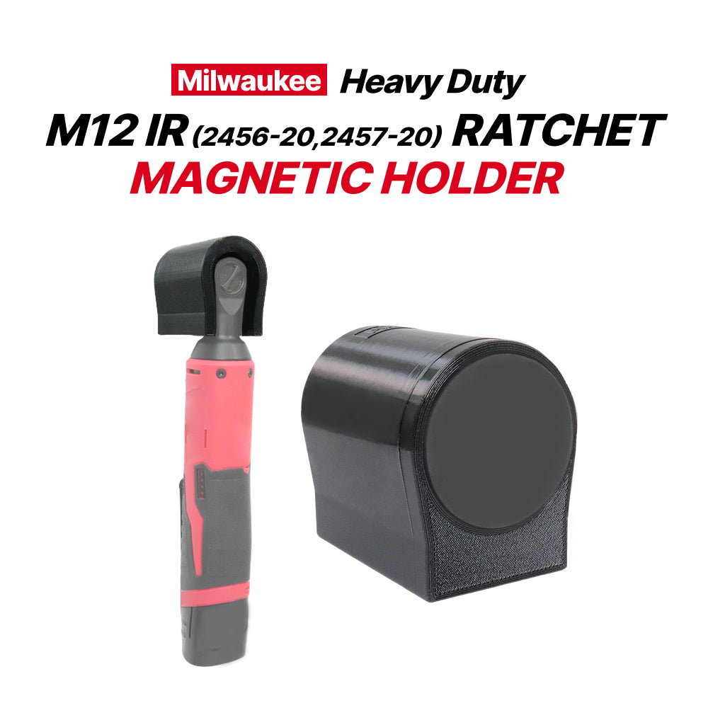 Milwaukee M12 IR 2456-20 / 2457-20 Ratchet Magnetic Holder with Optional Wall Mount Version
