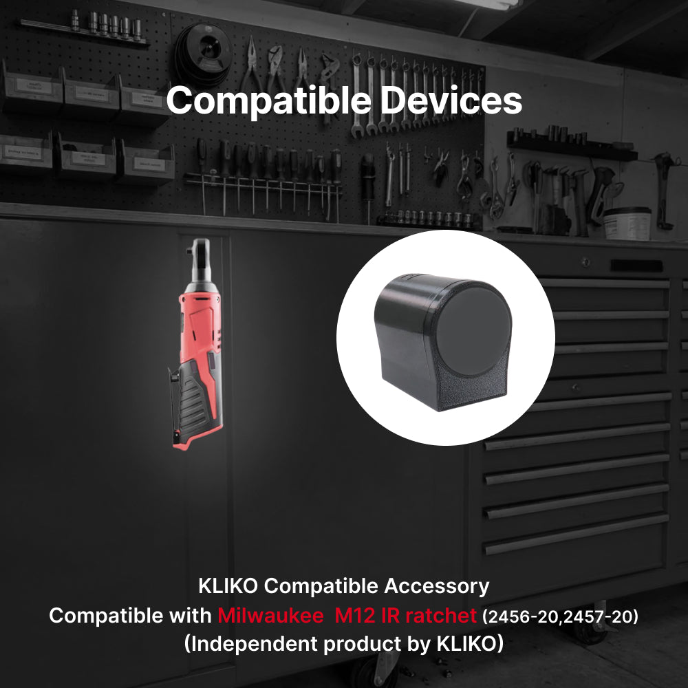 Milwaukee M12 IR 2456-20 / 2457-20 Ratchet Magnetic Holder with Optional Wall Mount Version