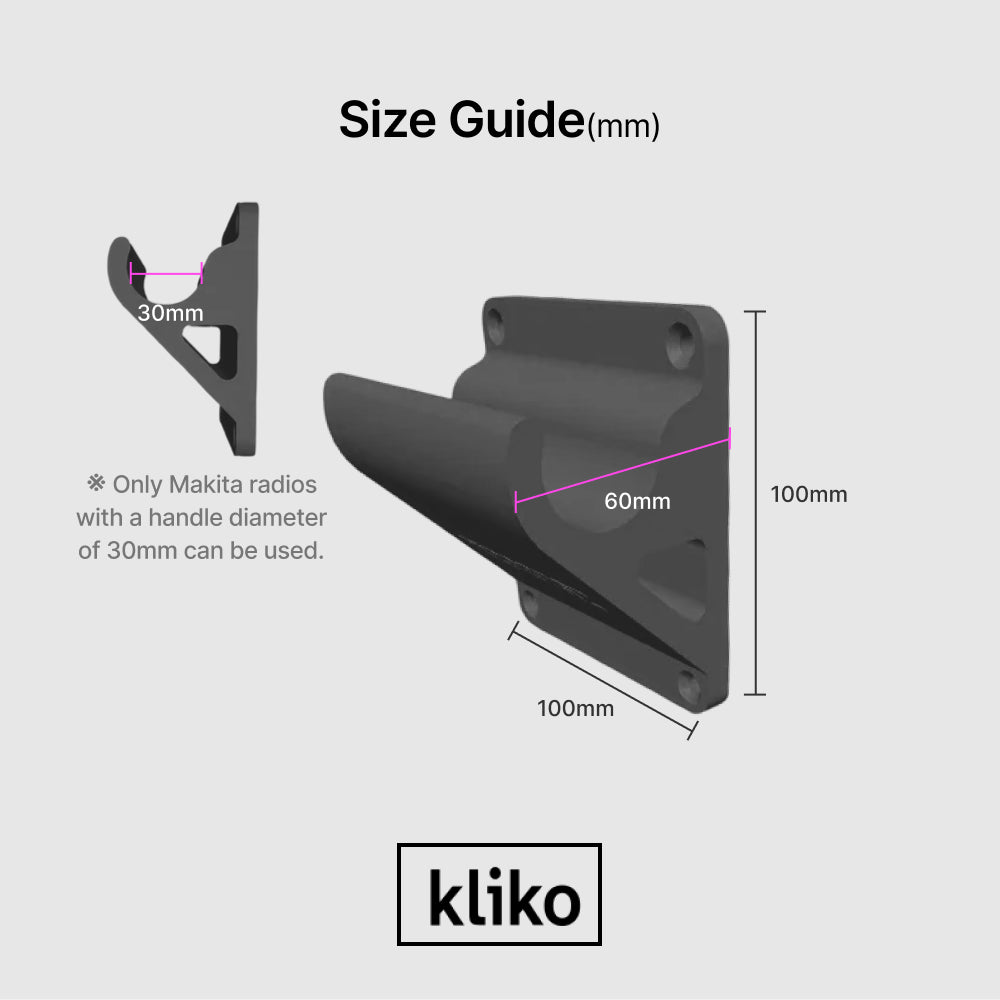 Makita Radio Wall Mount