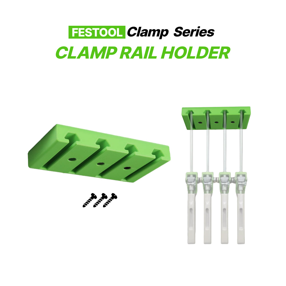 Festool Clamp Rail Holder, Wall or Under Table Mount