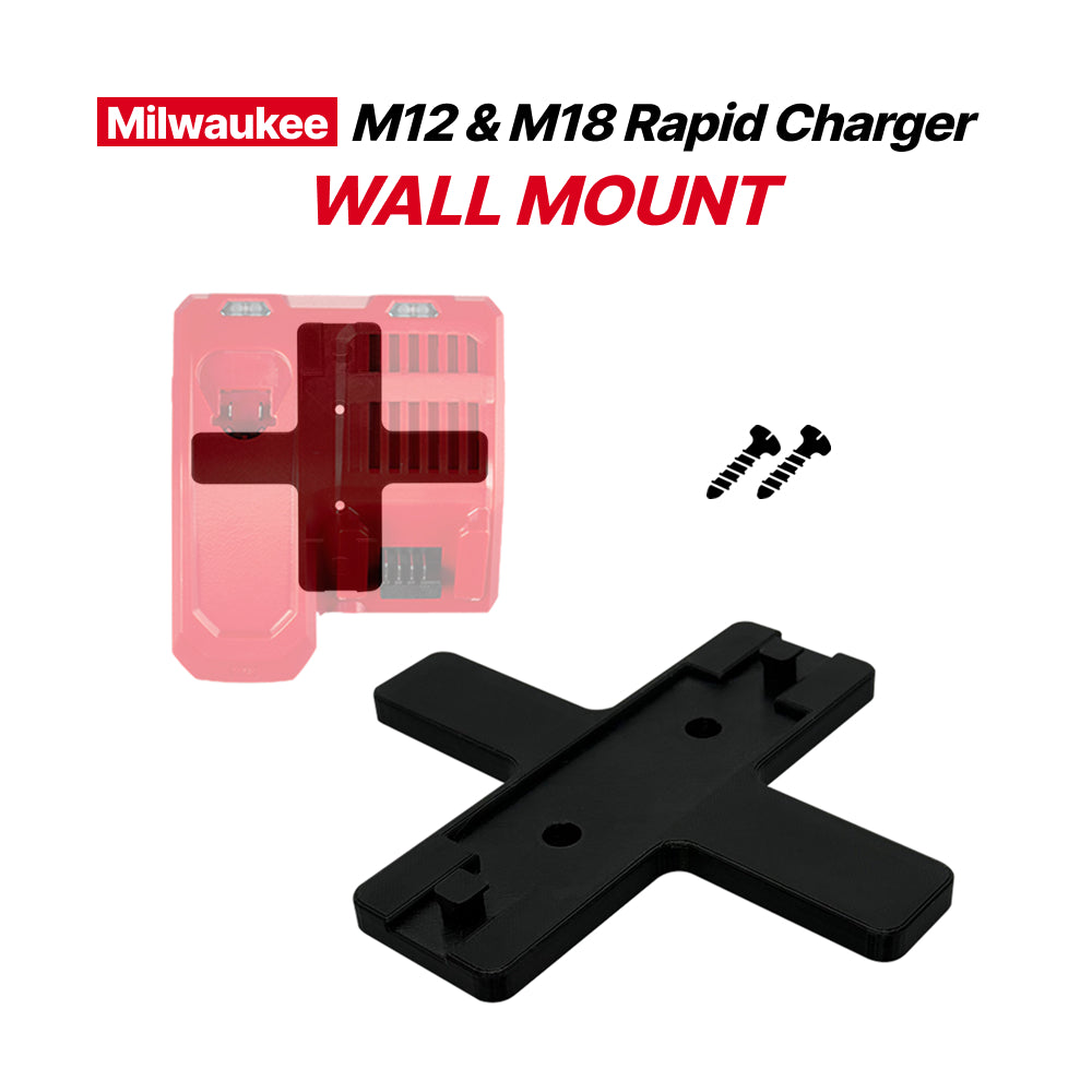 Detachable Mount for Milwaukee M12/M18 Charger