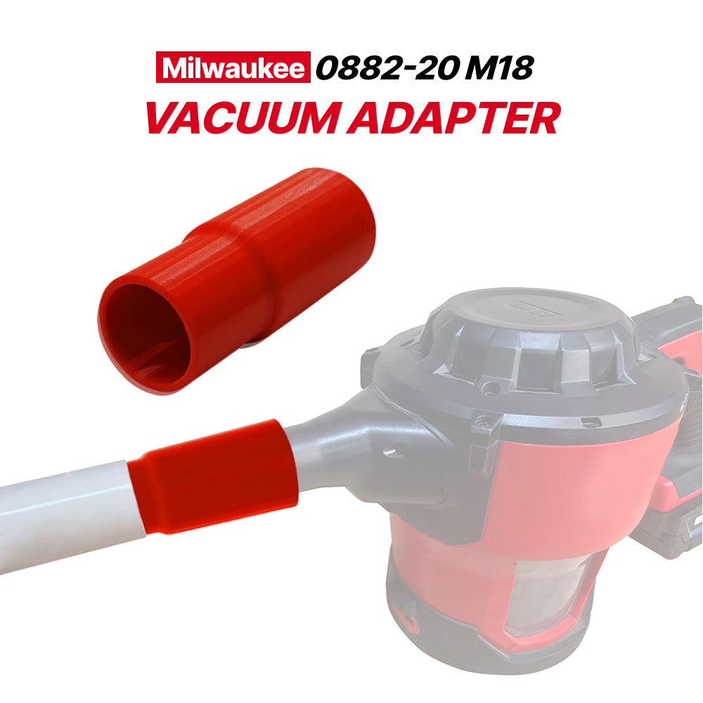 Adaptateur pour aspirateur Milwaukee – Adaptateur durable pour outils Milwaukee, idéal pour la connexion aux systèmes de dépoussiérage, compatible avec divers outils pour une meilleure gestion de la poussière.