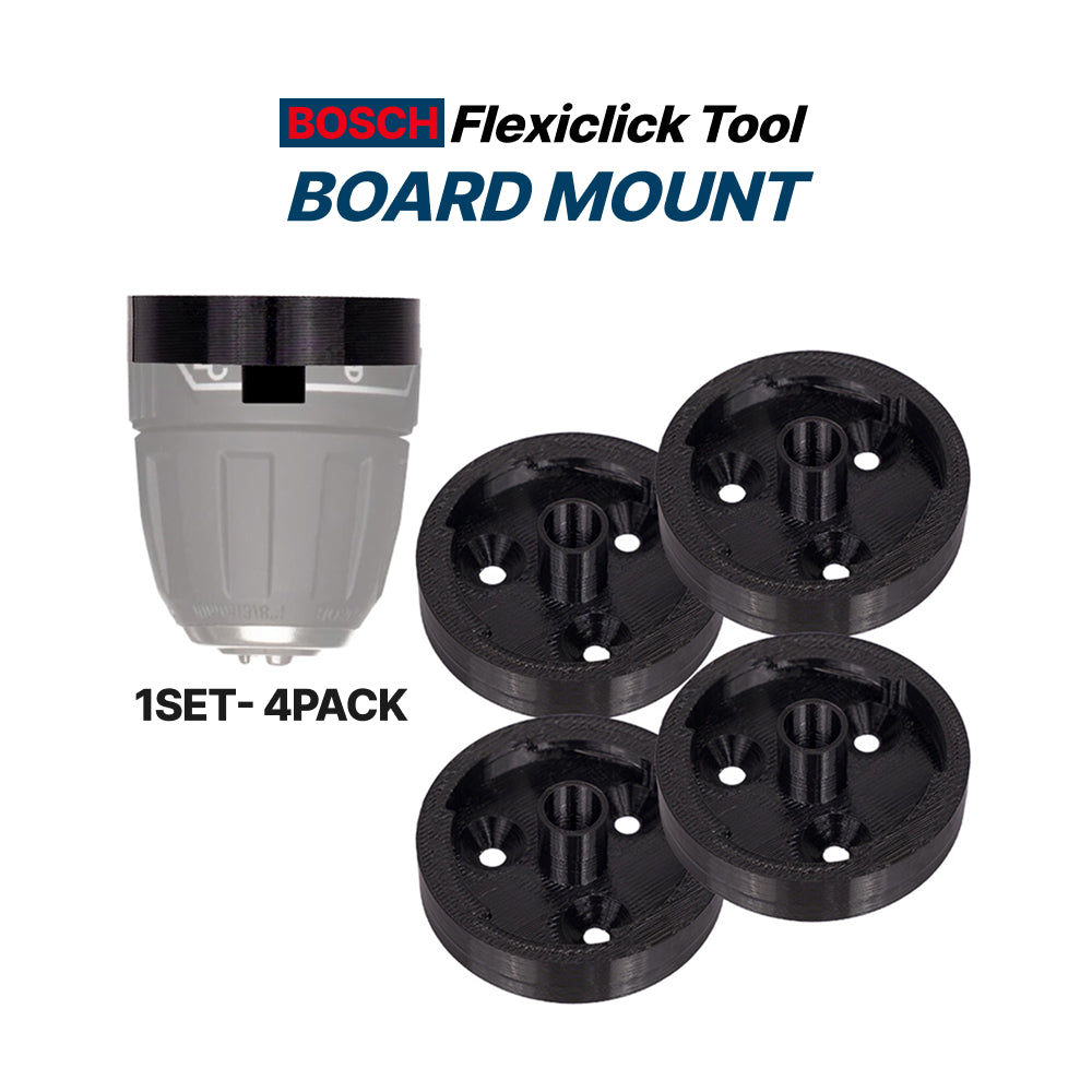 Bosch FlexiClick 12V tool board mount-4set