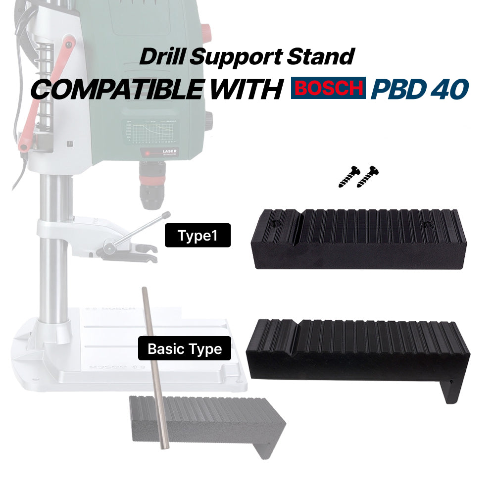 Drill Support Stand Compatible with Bosch PBD 40