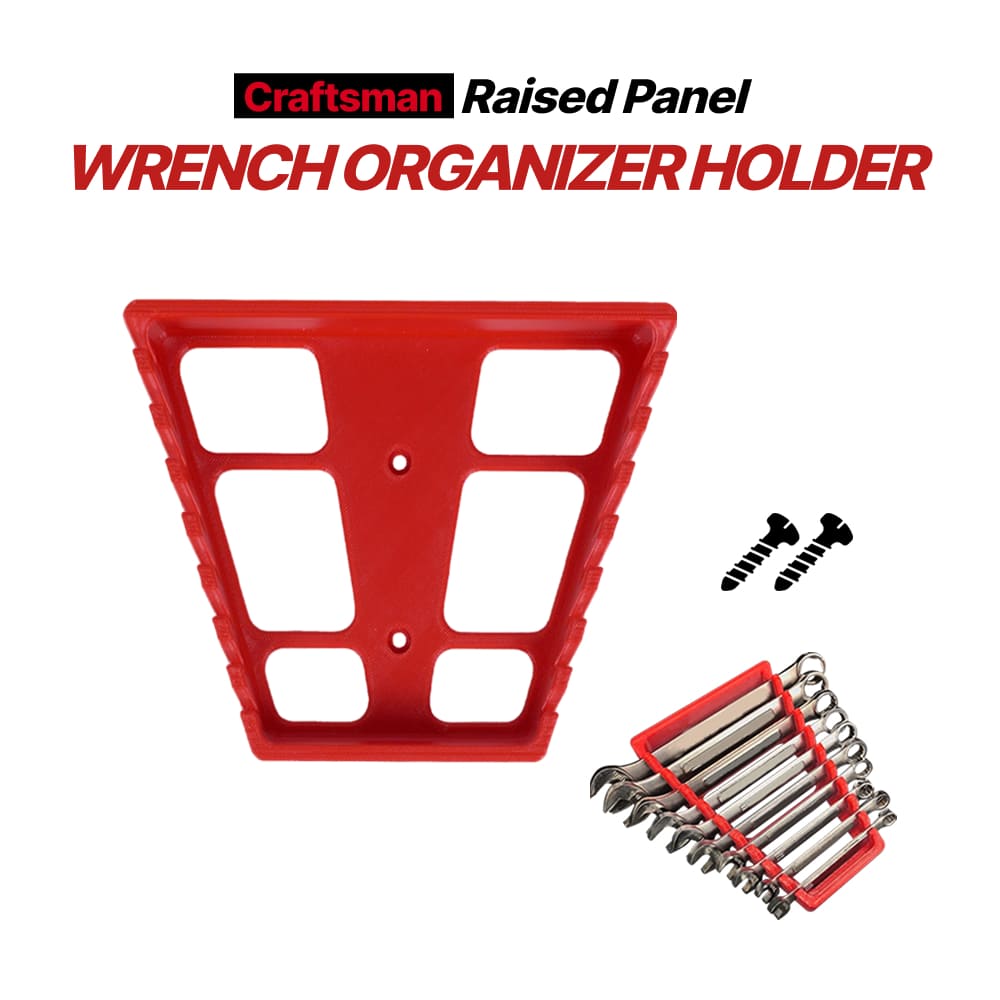 Craftsman Raised Panel Wrench Organizer – 8PCS / 9PCS / 10PC