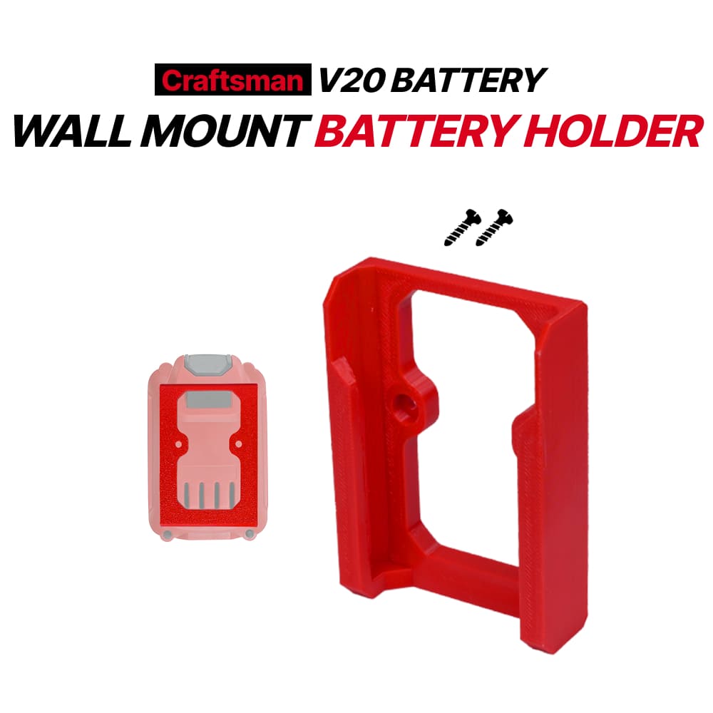 Craftsman V20 Battery Wall Mount Holder