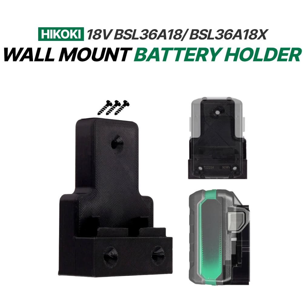Hikoki Hitachi 18V Lithium Battery Holder