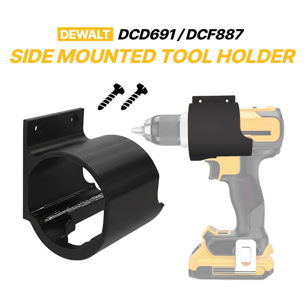 DeWalt DCD691 / DCF887 Side Mounted Tool Holder
