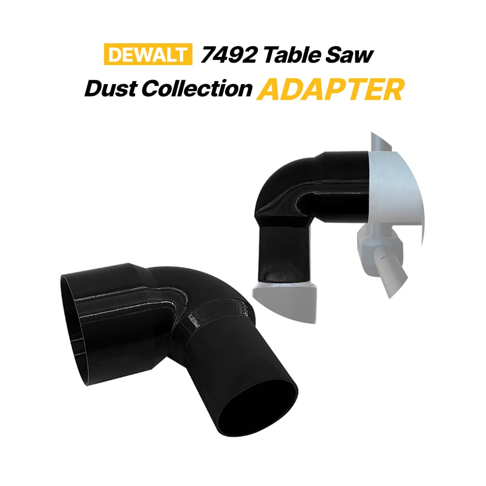 DeWalt 7492 Table Saw Dust Collection Adapter