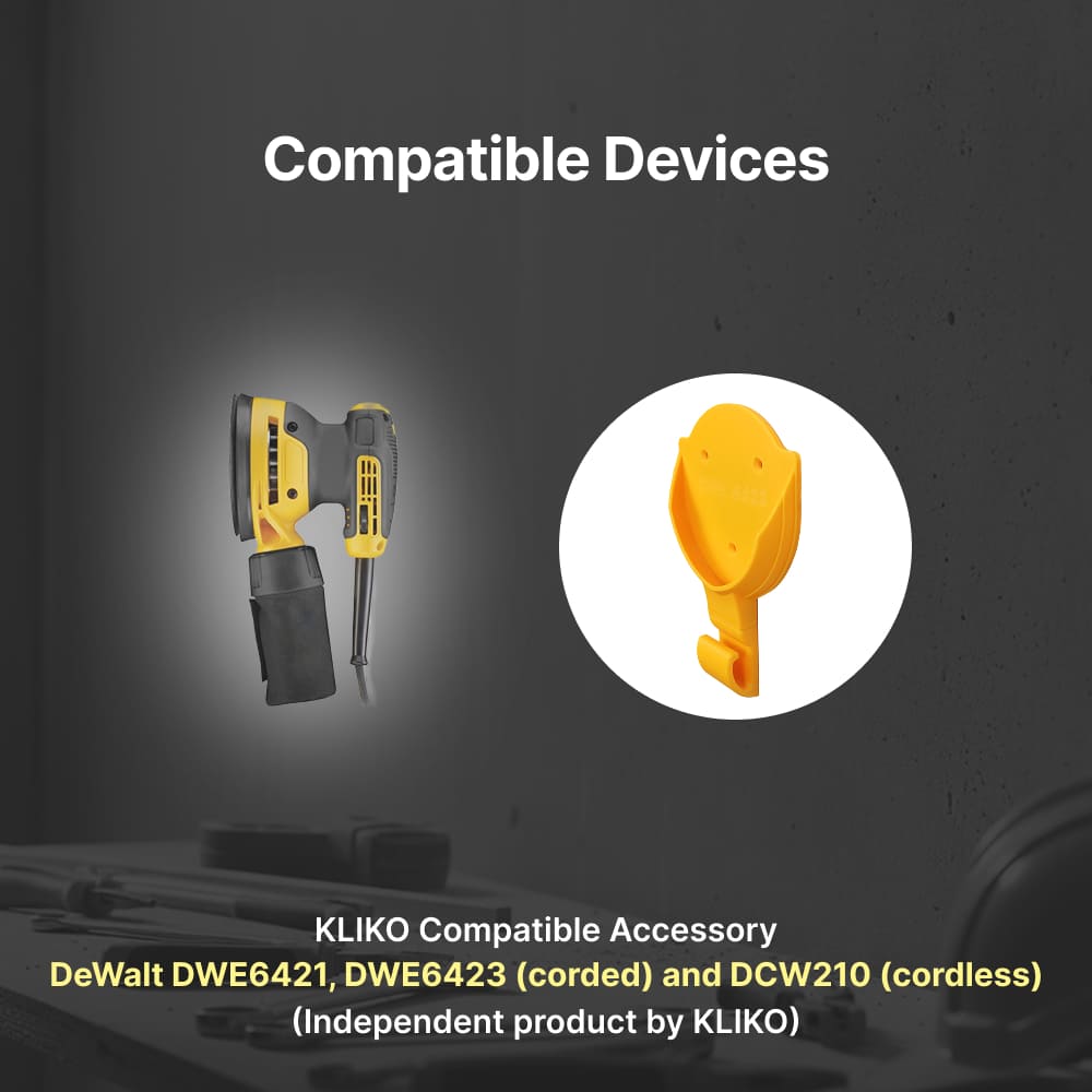 Dewalt DWE6423 Orbital Sander Wall Mount