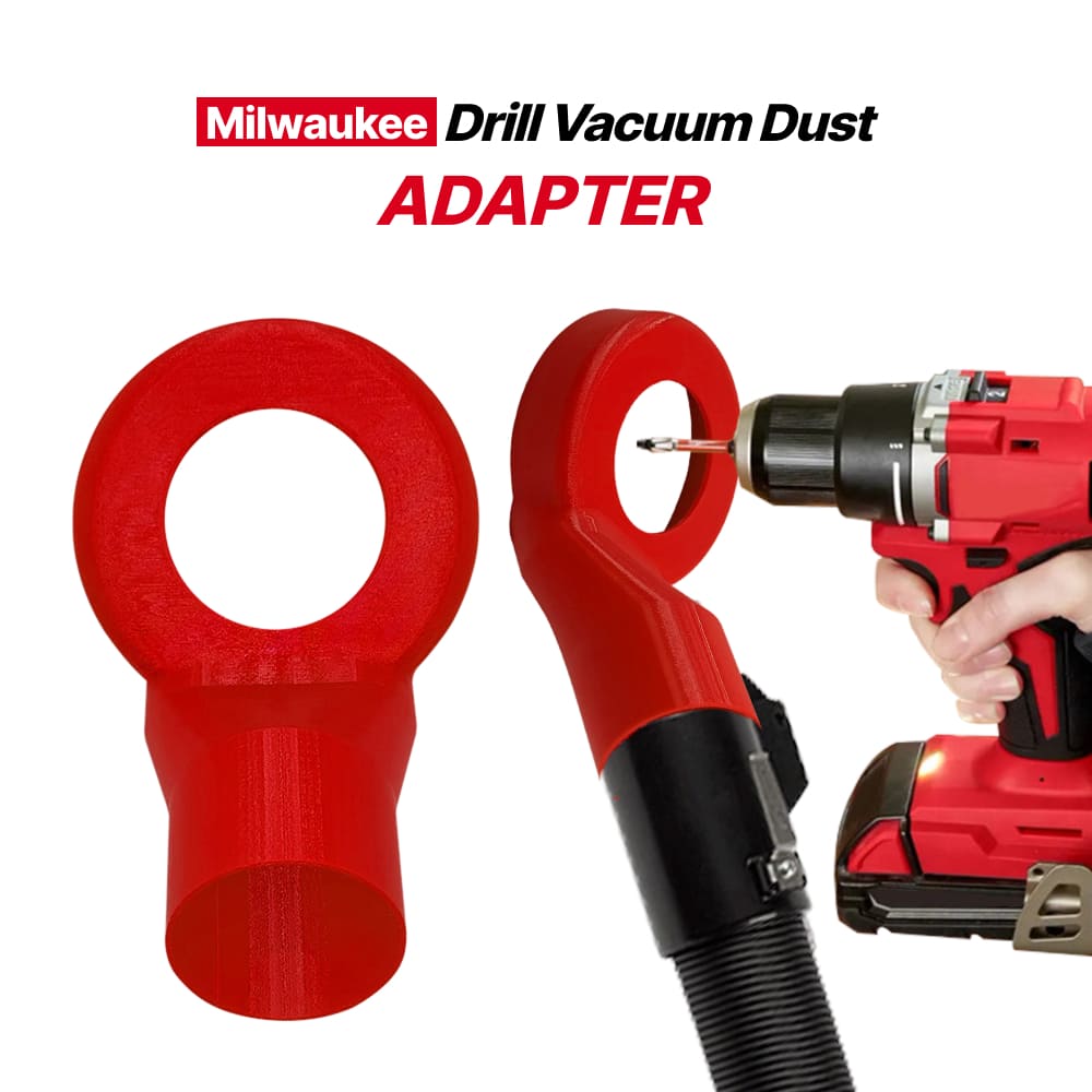 Milwaukee Drill Vacuum Dust Collector – 36mm Hose Heavy-Duty