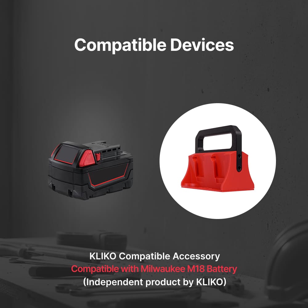 Milwaukee M18 Battery Carrier Holder