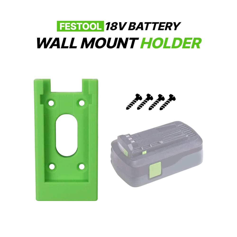 Festool 18V Battery Wall Mount