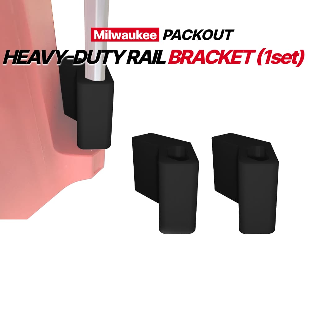 Milwaukee Packout Rail Bracket for Secure Storage