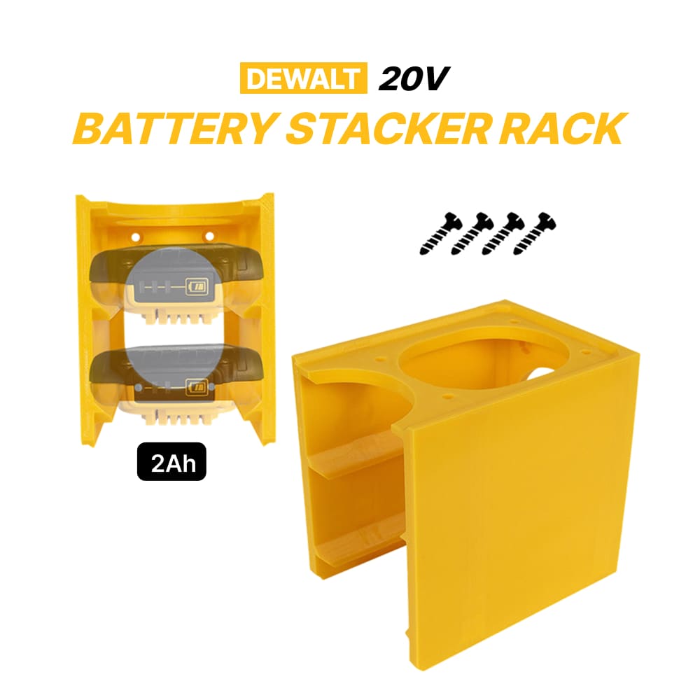 Dewalt 20V Battery Stacker Rack 2A+2A