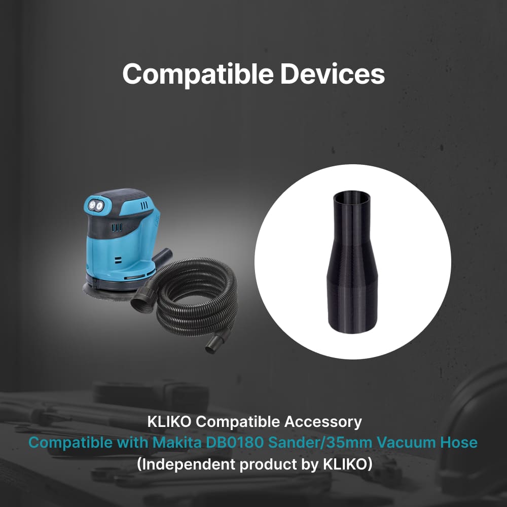 Makita DBO180 to Vacuum Adapter