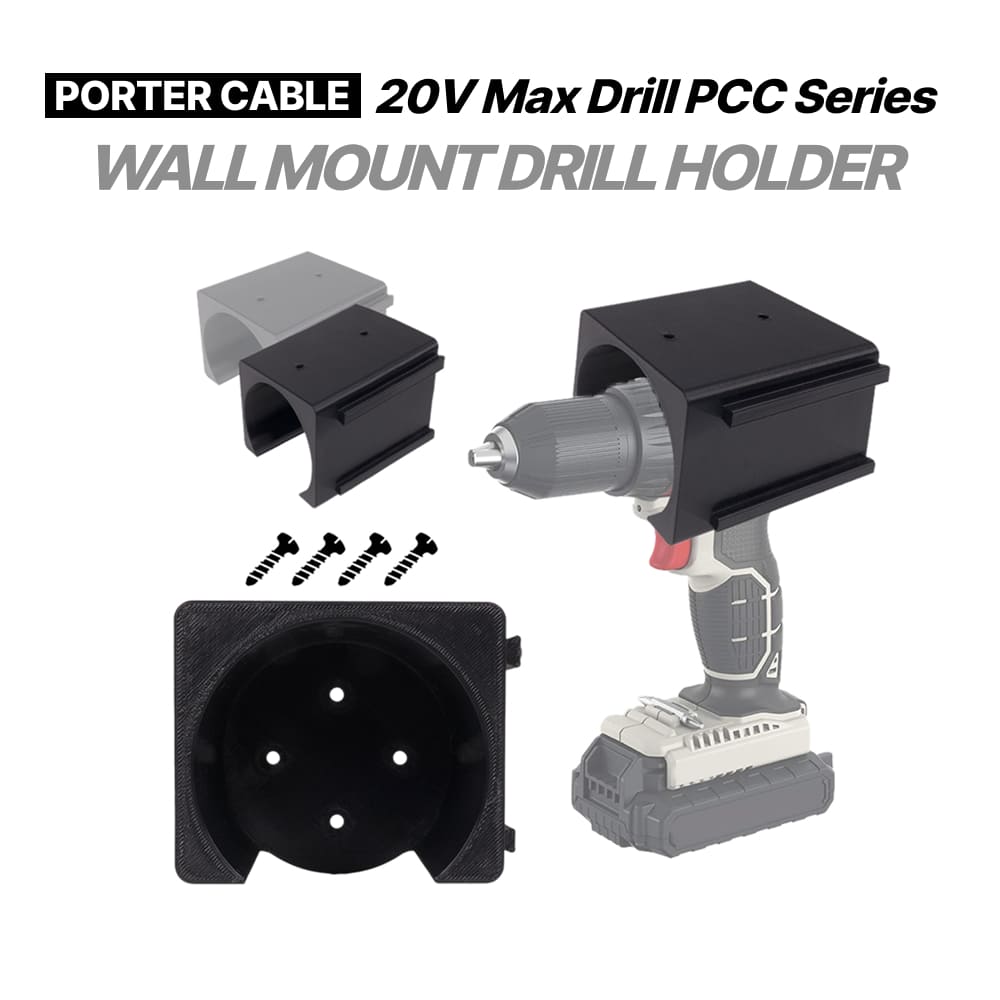 Porter Cable 20V PCC601 Drill Wall Mount Holder
