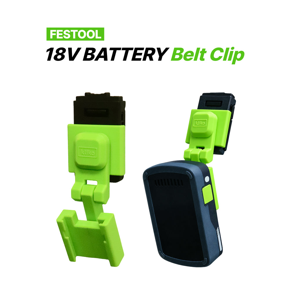 Festool_18V battery_Belt clip
