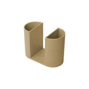 Modern Notebook Holder – Modular Minimalist Desk Organizer for A5/A6 Notebooks Durable PLA Stand - Kraft - Furniture