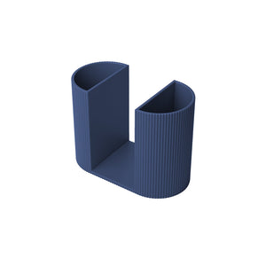 Modern Notebook Holder – Modular Minimalist Desk Organizer for A5/A6 Notebooks Durable PLA Stand - Navy - Furniture