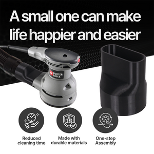 Porter Cable Sander to Shopvac – Porter-Cable Sander to Shop Vac Adapter – Connects your sander to a dust collector
