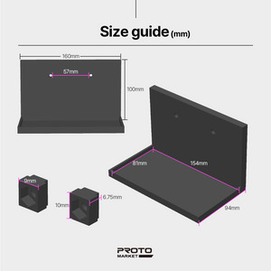 Push Block Holder for Porter Cable Jointer – Secure Push Block Storage for Porter-Cable Jointer – Keeps your tools
