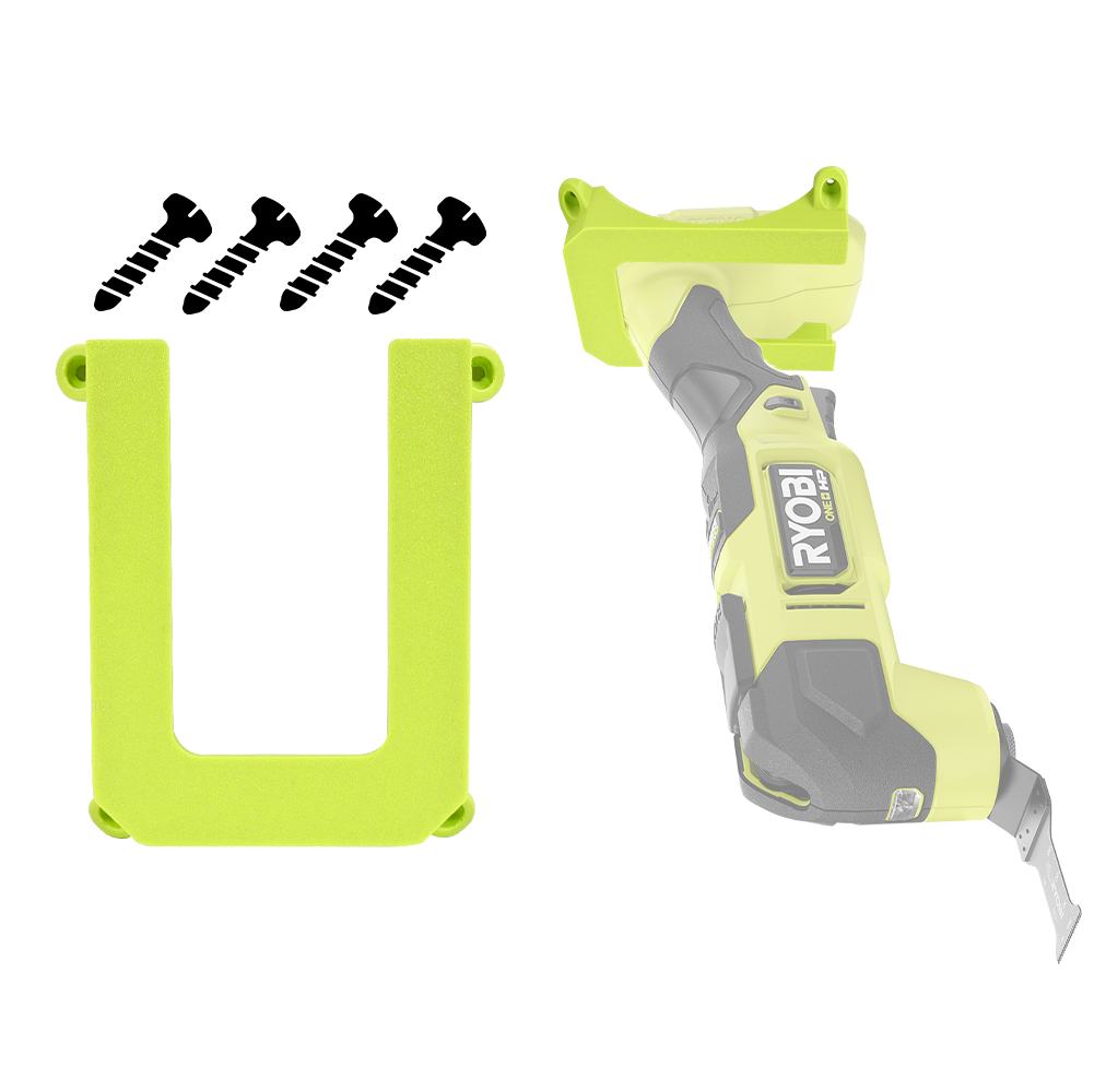 Tool Holder for Ryobi 18V ONE + Tools – Wall Mount Organizer – Secure Fit – PETG Durable - Power Tool Accessories