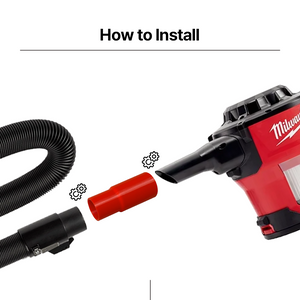 Milwaukee Vacuum Adapter – Durable Adapter for Milwaukee Tools Perfect for Connecting to Dust Collection Systems