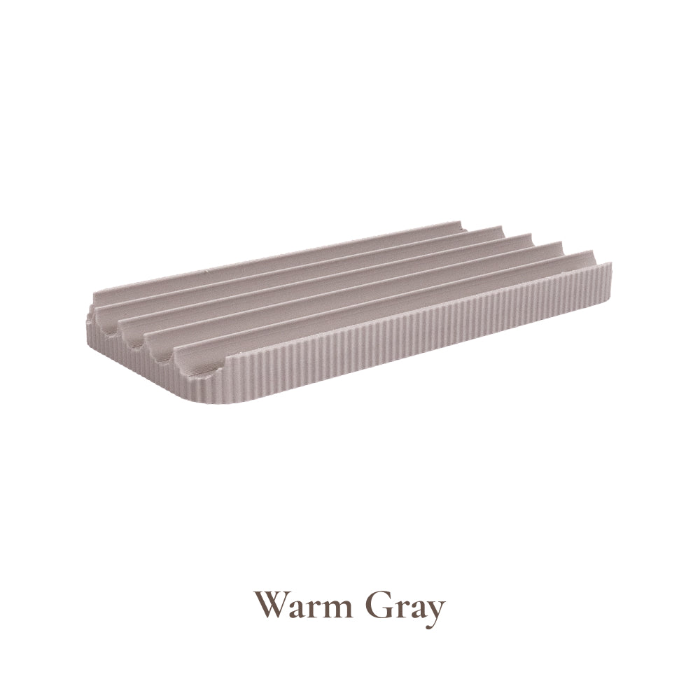 Ribbed Desk Pen Tray – Minimal Decorative Organizer