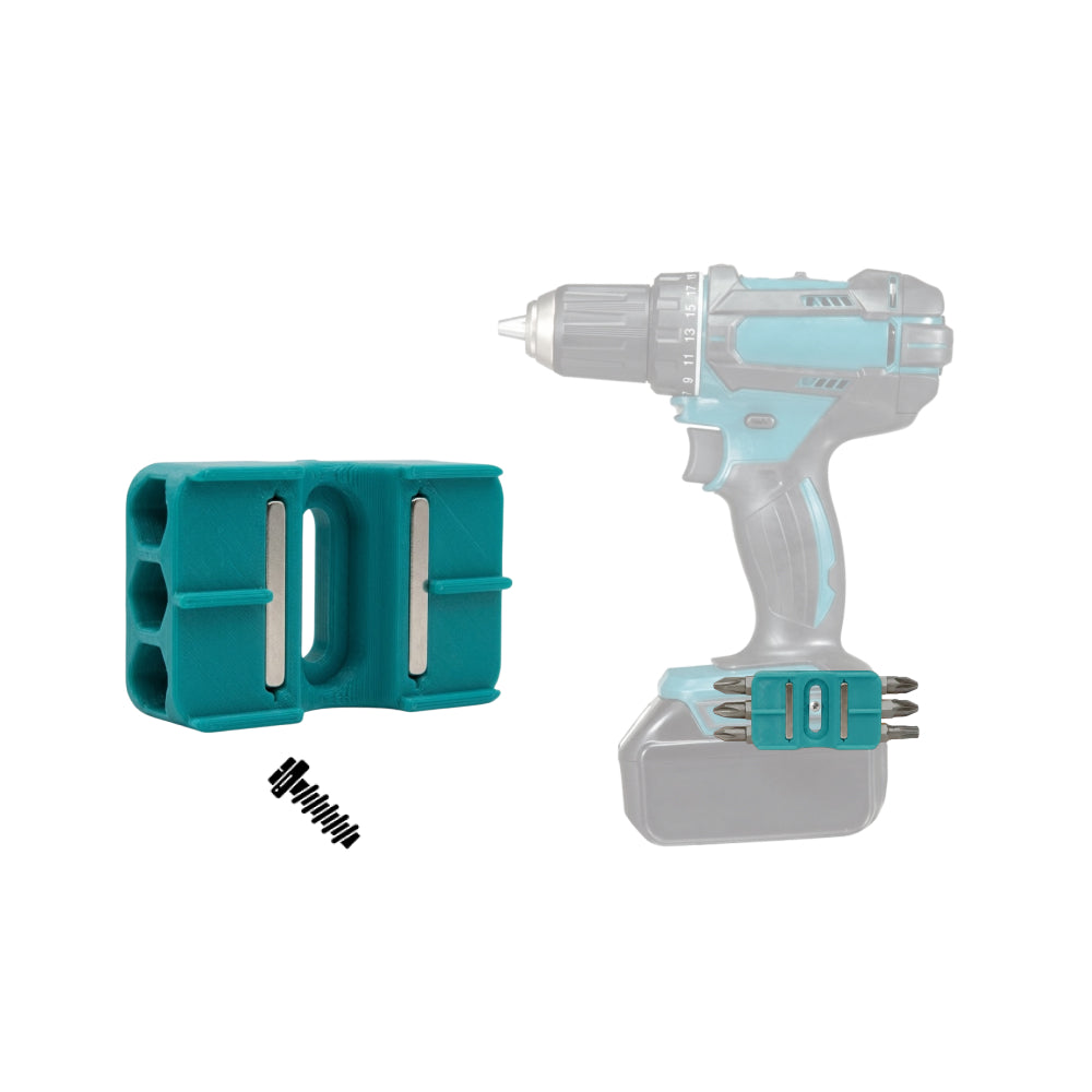 Universal Cordless Impact Driver Side Mount Bit Holder