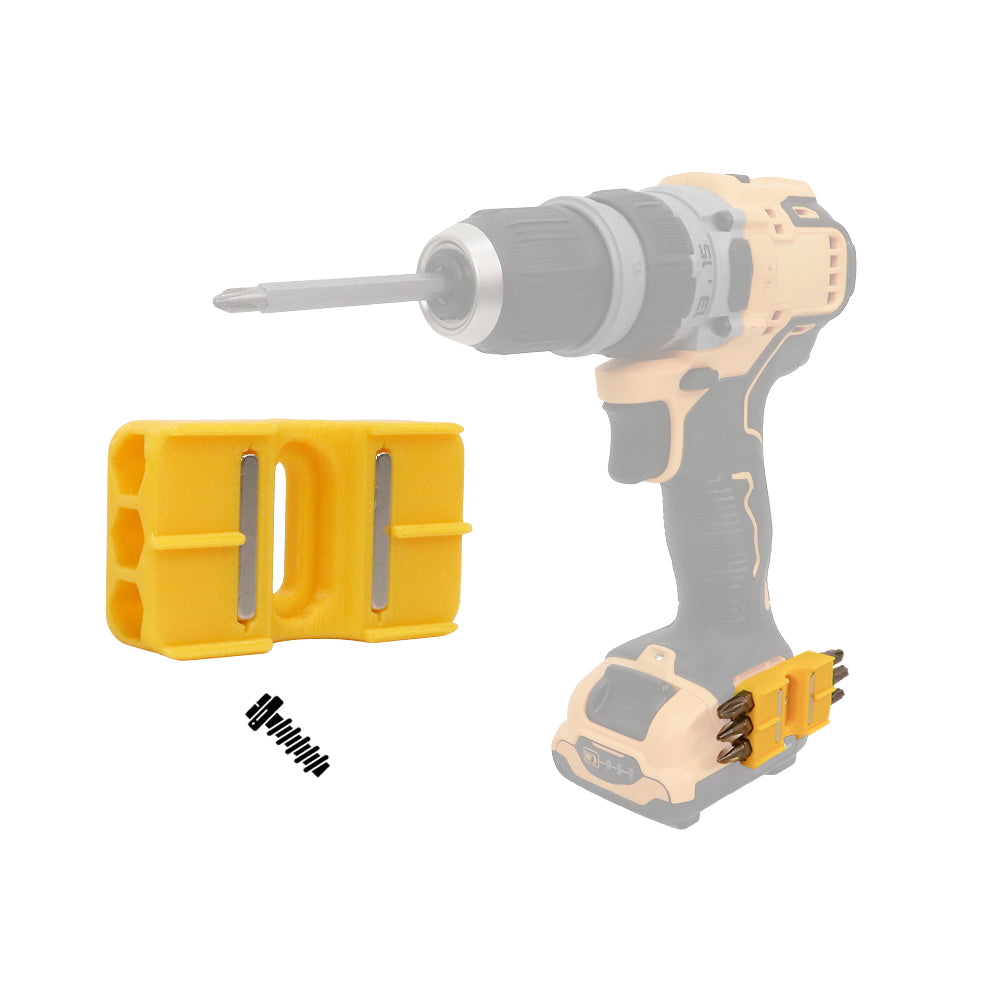 Universal Cordless Impact Driver Side Mount Bit Holder