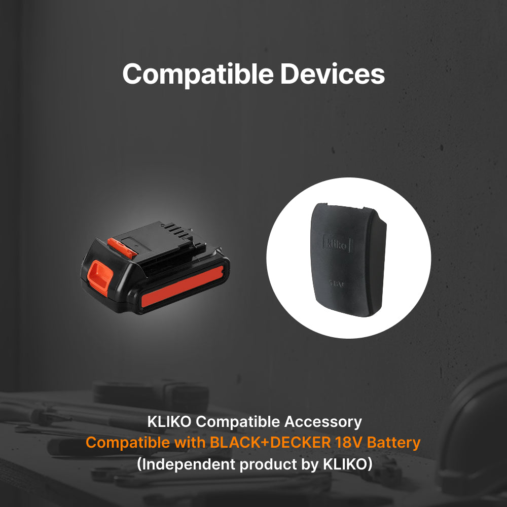 Black & Decker 18V Full Cover for Enhanced Protection