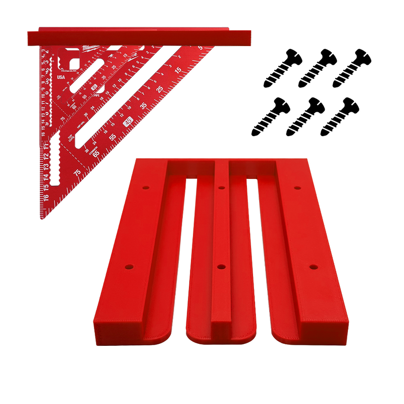 Milwaukee Square Wall Mount – Reliable Wall Mount for Milwaukee Tools, Perfect for Garage and Workshop Tool Organization