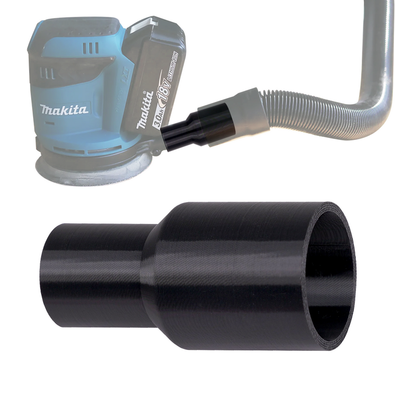 Makita DVC750L vacuum adaptor for Makita DBO180  – Makita DVC750L Vacuum Adapter for Makita DBO180 Sander – Optimizes dust collection for a cleaner sanding experience
