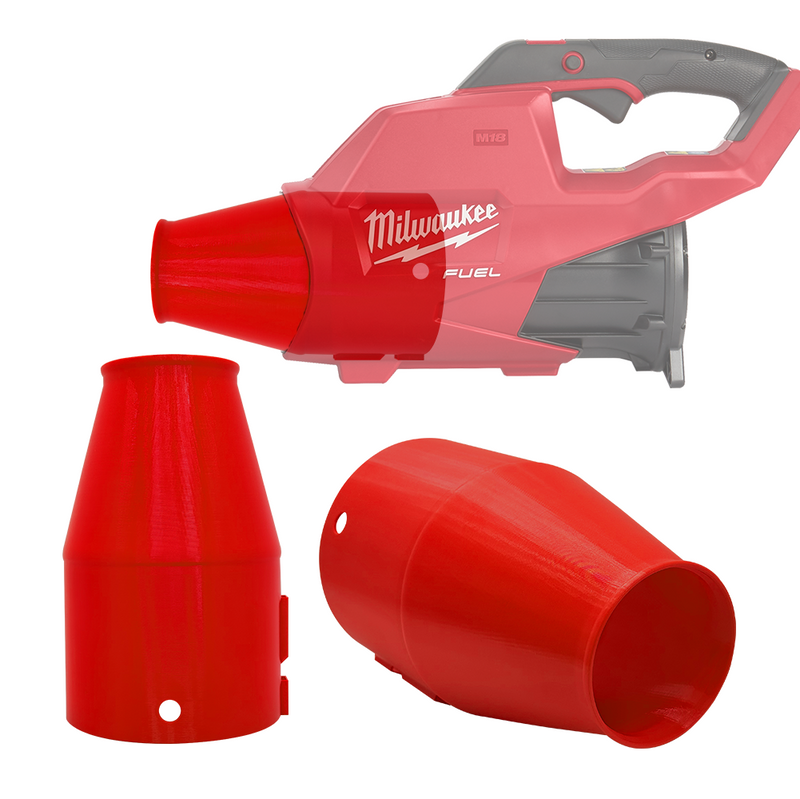 Super Stubby Nozzle for Milwaukee M18 Fuel Blower – High-Velocity Short Airflow Tube for Leaf Blowing, Dust Removal & Outdoor Cleanup