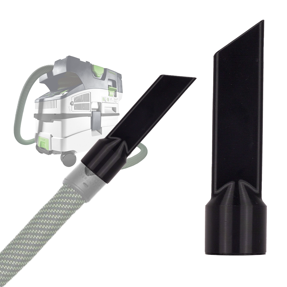 Festool shop Vac Crevice Nozzle - Precision-Fit Shop Vac Nozzle for Festool, Securely attaches for optimal dust extraction performance
