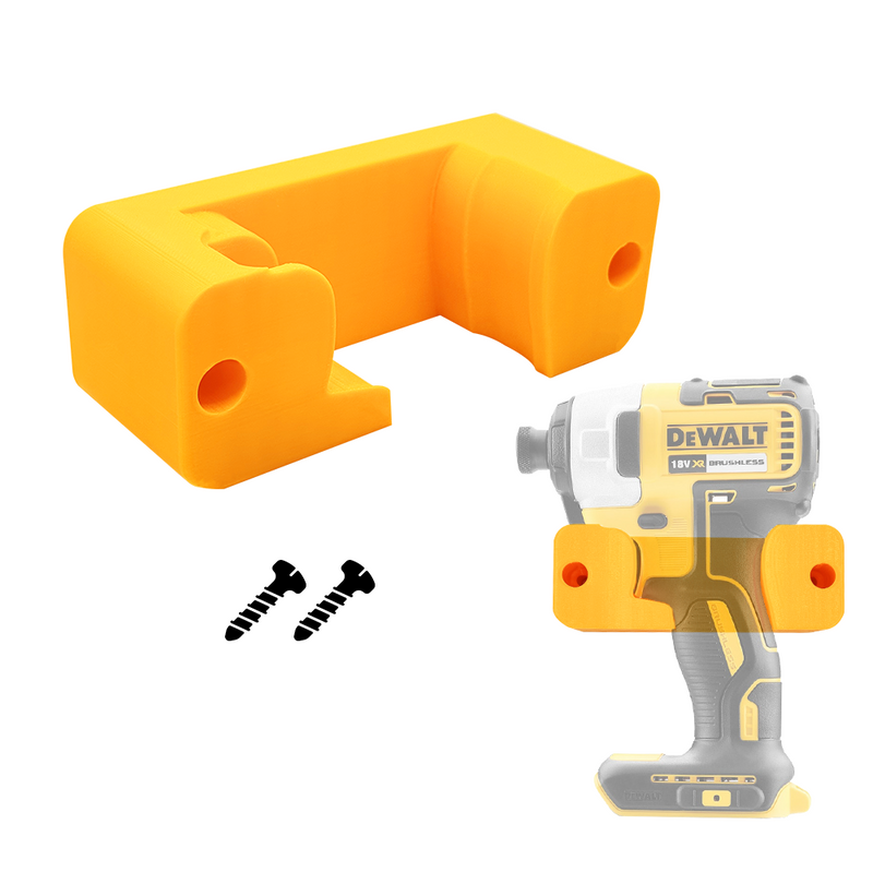 DeWalt Mount – Wall-mounted DeWalt Drill Holder for Space-Saving Organization – Maximize your Workspace and Keep your Tools Ready to Use