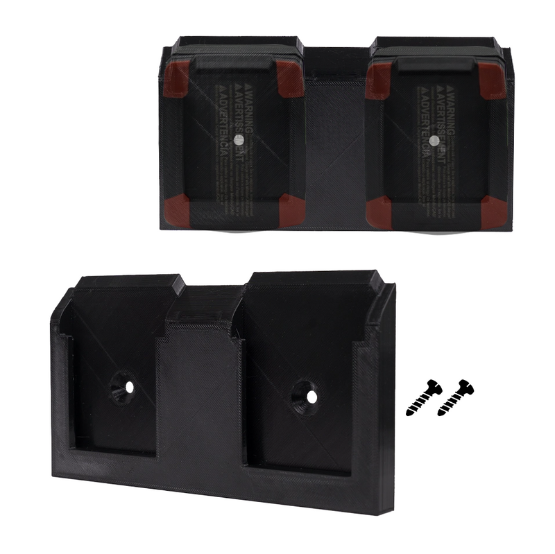 Metabo CAS battery X2 Wall Mount – Wall-mountable Metabo 18V battery rack – Saves space and simplifies storage