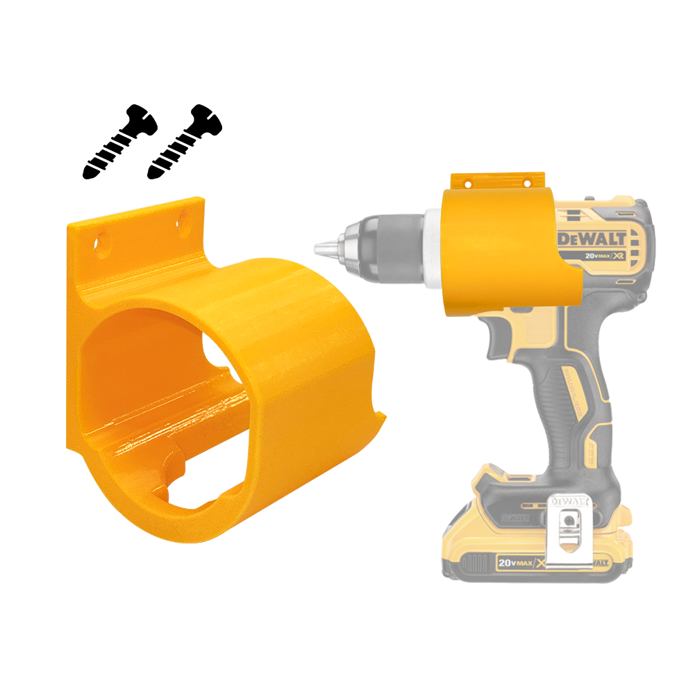 DeWalt DCD691 / DCF887 Side Mounted Tool Holder, Durable Drill & Driver Organizer for Garage & Workshop