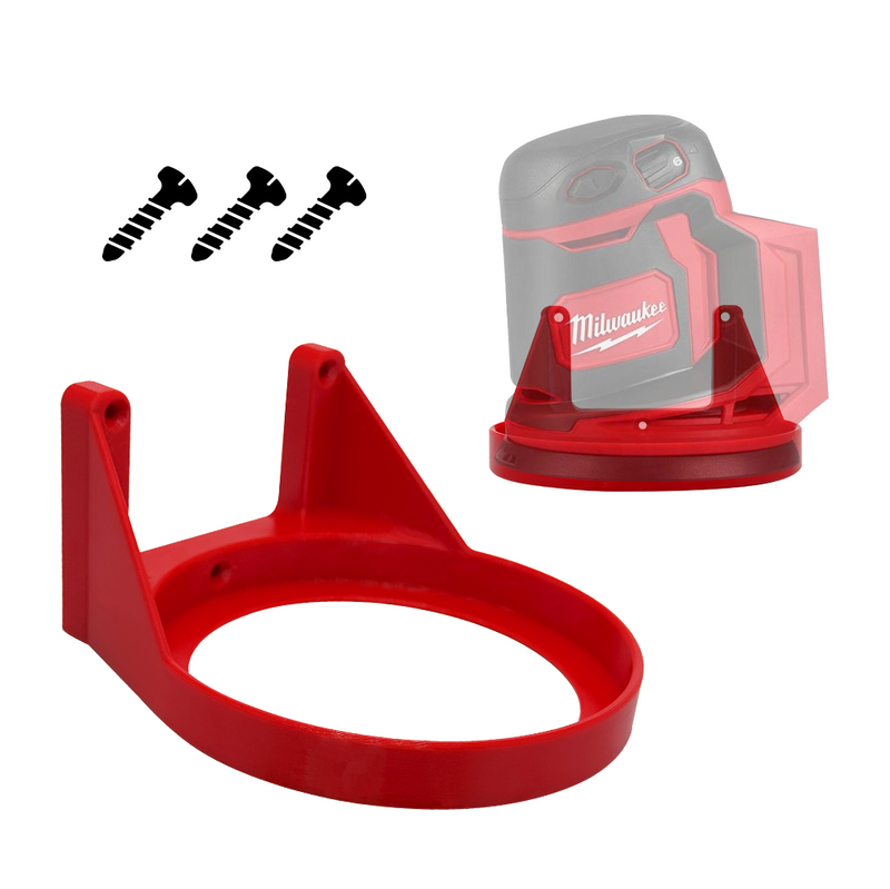 Milwaukee M18 Sander Mount – Sturdy Mounting Bracket for M18 Cordless Sander, Ideal for Workshop Organization