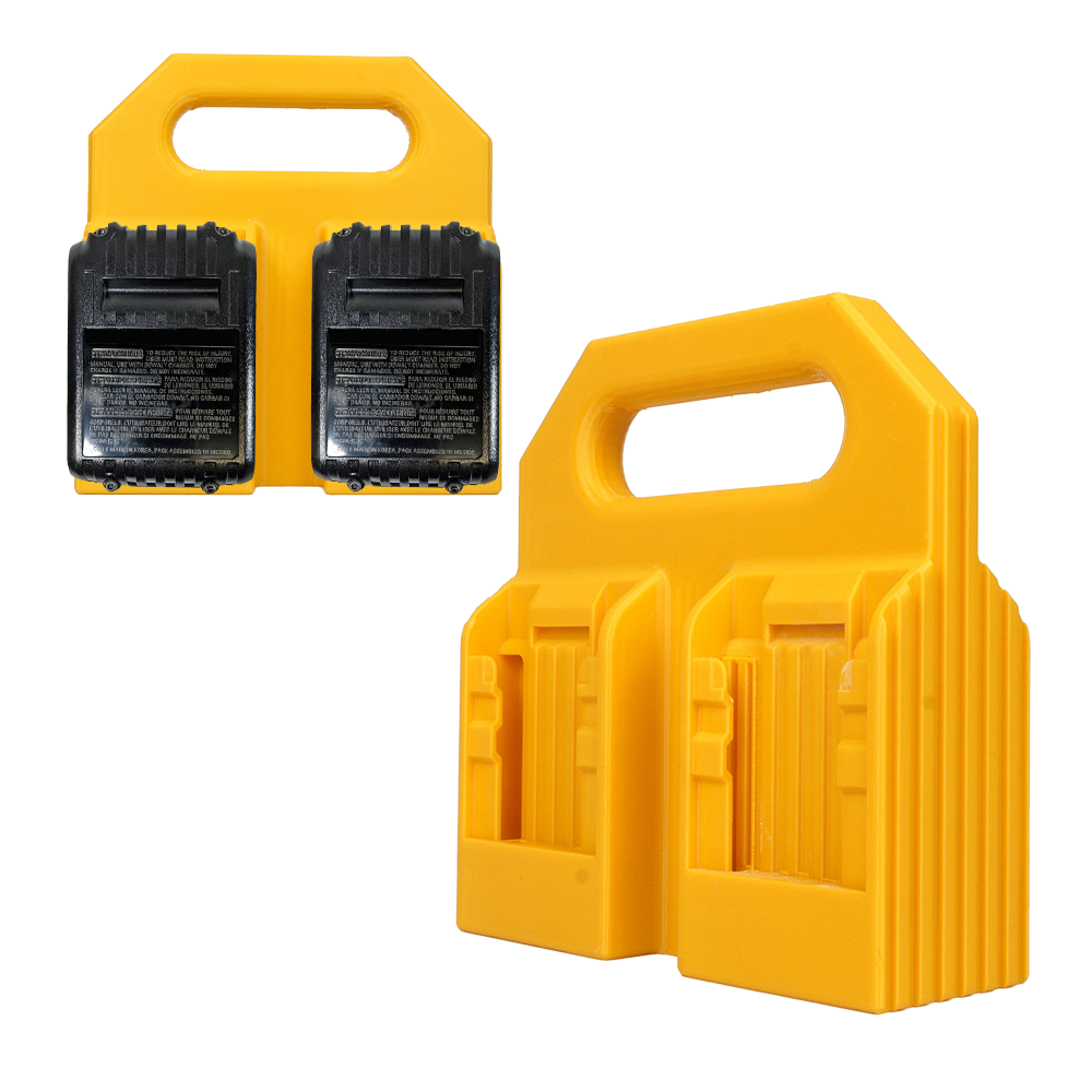 DeWALT Battery Caddy Holder 4 Pack  – DeWalt Battery Caddy Holder 4 Pack – Carry multiple batteries with ease, keep them ready for use